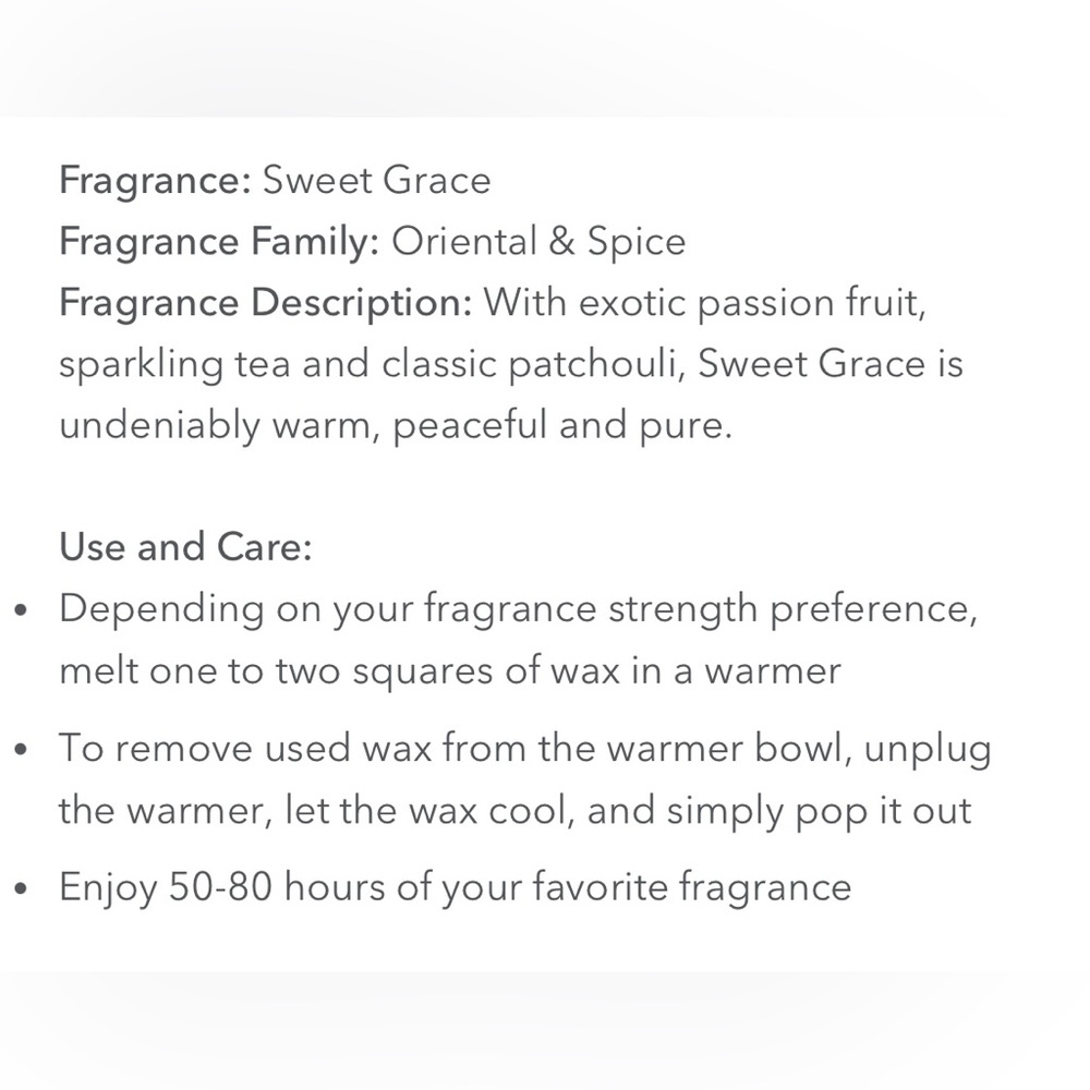 Bridgewater Candle Company Sweet Grace Scented Wax Bar - 3 total bars.
Reserved - Picture 5 of 6